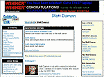 Matt Damon pictures and the best sites at Celebrity Link