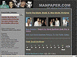 ManPaper - David Beckham