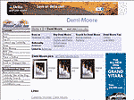 Demi Moore sites at WomenCelebs.com